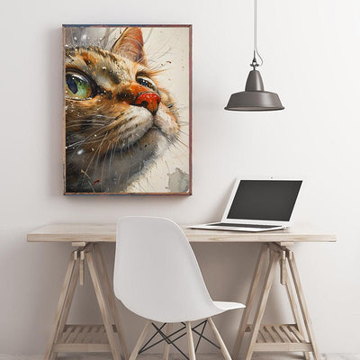 Diamond Painting-Sehnsucht im Schnurrhaar