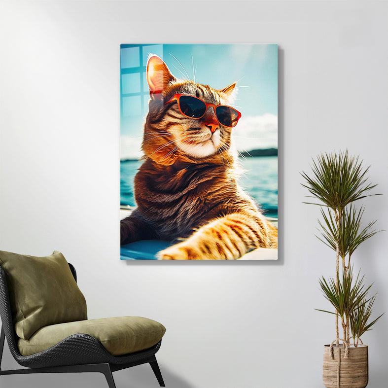 Diamond Painting- Sommerkatze