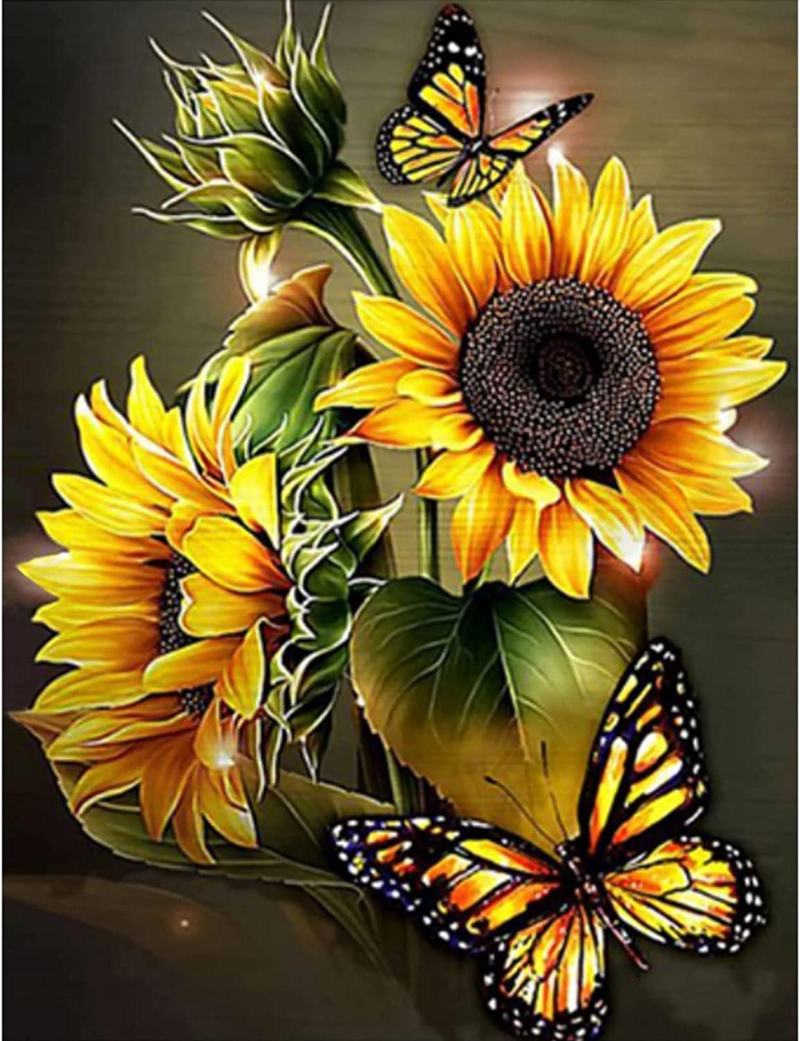 Diamond Painting - Sonnenblume - diamondspainting