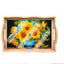 Diamond Painting-Sonnenblumen-Holztablett