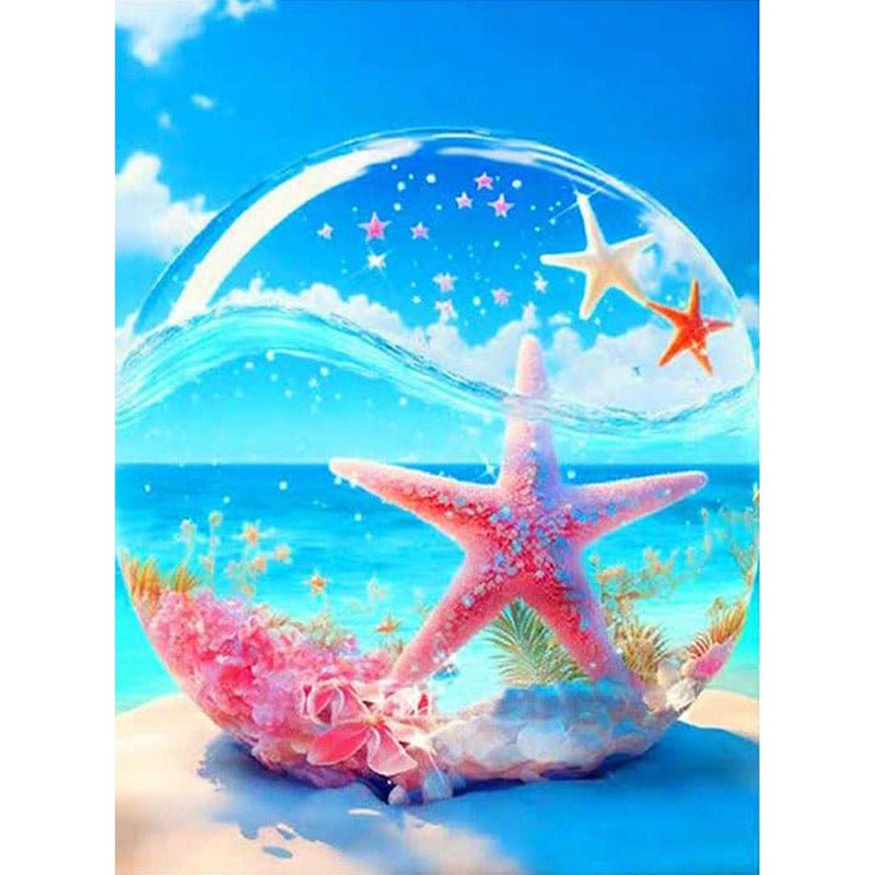 Diamond Painting-Stern des Ozeans