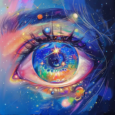 Diamond Painting-Sternenblick