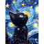 Diamond Painting-Sternenkatze
