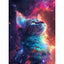 Diamond Painting- Sternenkatze im Kosmos
