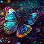 Diamond Painting-Sternenschmetterling
