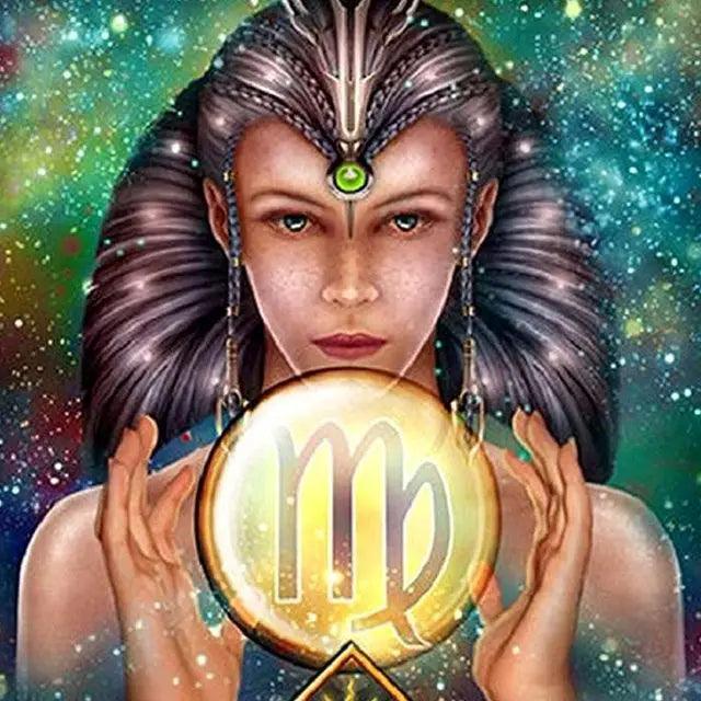 Diamond Painting-Sternzeichen Jungfrau - Jetzt bei diamondspainting kaufen