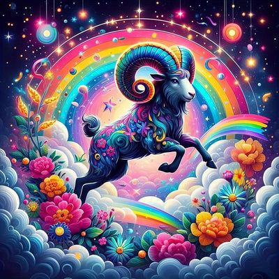 Diamond Painting-Sternzeichen Widder - Jetzt bei diamondspainting kaufen