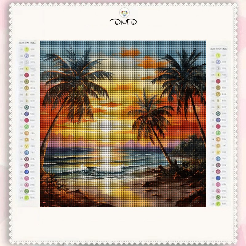 Diamond Painting-Strand Landschaft - Jetzt bei diamondspainting kaufen