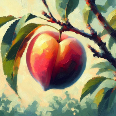 Diamond Painting-Süße Pfirsichträume