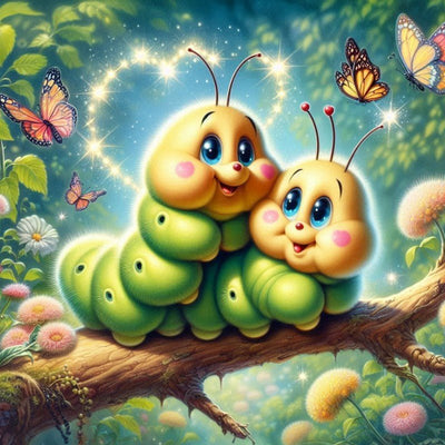 AB Diamond Painting-Turtle Family