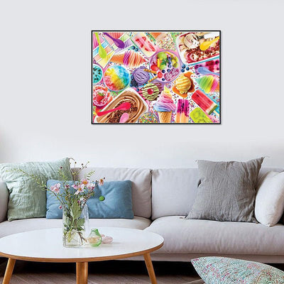 Diamond Painting-Süßes Eisparadies