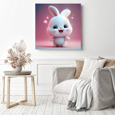 Diamond Painting-Süßes kleines Kaninchen - Jetzt bei diamondspainting kaufen