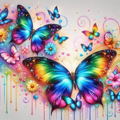 Diamond Painting-Tanz der Farben