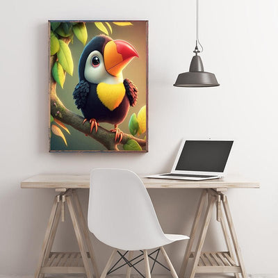 Diamond Painting-Taru der Tukan