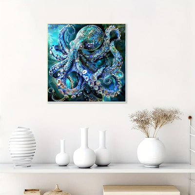Diamond Painting-Tiefsee-Oktopus