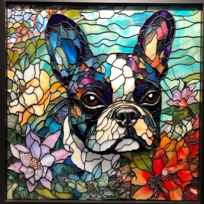 Diamond Painting-Tiffany Bulldogge