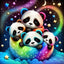 Diamond Painting-Niedlicher Panda - Jetzt bei diamondspainting kaufen