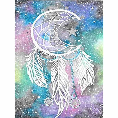 Diamond Painting-Traumfänger des Mondes
