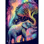 Diamond Painting-Traumhafter Elefant