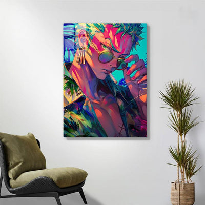 Diamond Painting-Trendiger Anime-Held