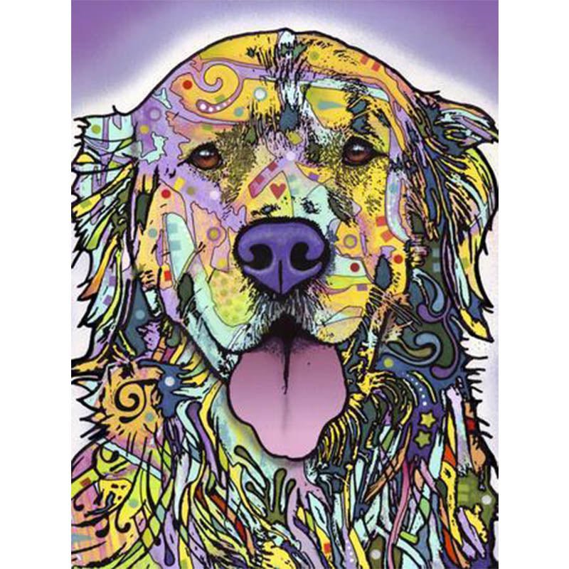 Diamond Painting-Treuer Blick