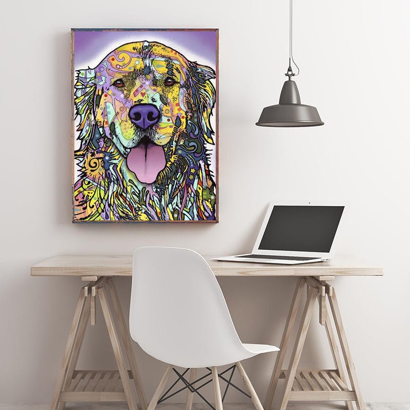 Diamond Painting-Treuer Blick