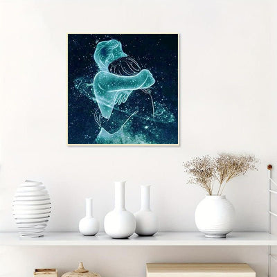 Diamond Painting-Umarmung