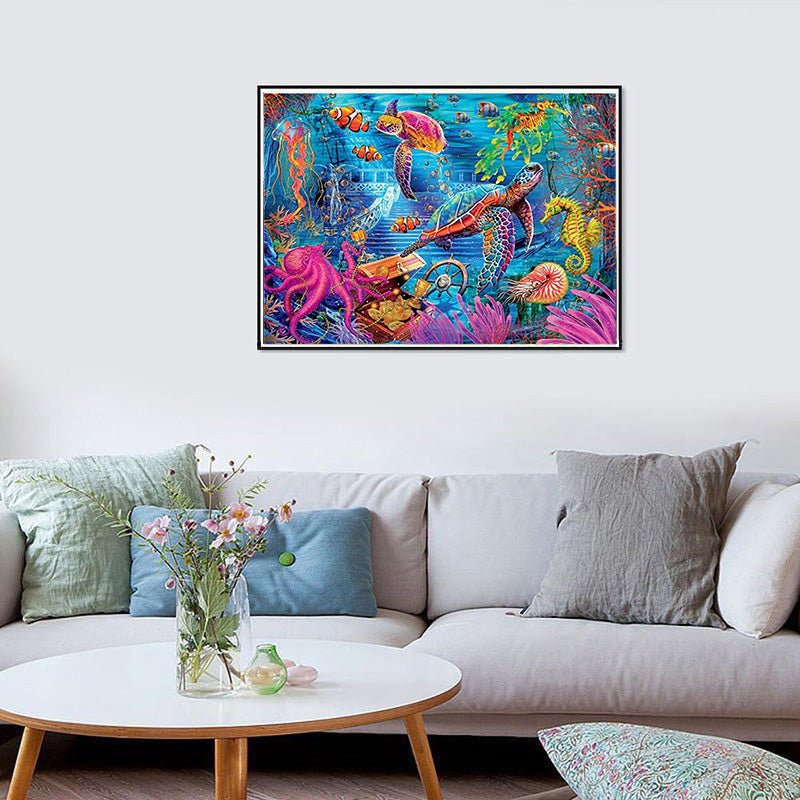 Diamond Painting-Unterwasserwelt