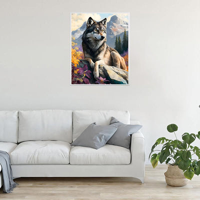 Diamond Painting-Wächter der Berge