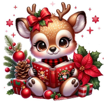 Diamond Painting-Weihnachtsreh - Jetzt bei diamondspainting kaufen