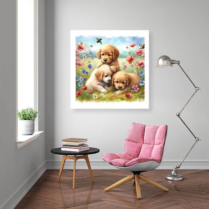 AB Diamond Painting-Turtle Family