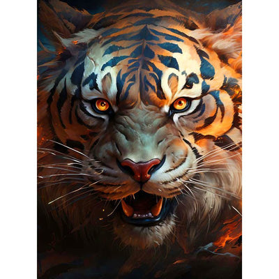 Diamond Painting- Wildes Raubtier