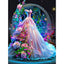 Diamond Painting-Zauberhafte Abendrobe