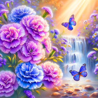 Diamond Painting-Zauberhafte Blütenwelt - Jetzt bei diamondspainting kaufen