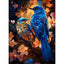 Diamond Painting-Zwei Blaue Vögel auf Blütenzweigen