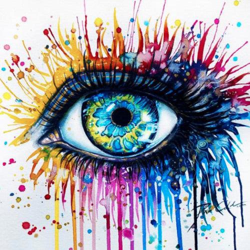 GRATIS Diamond Painting - Auge - Jetzt bei diamondspainting kaufen