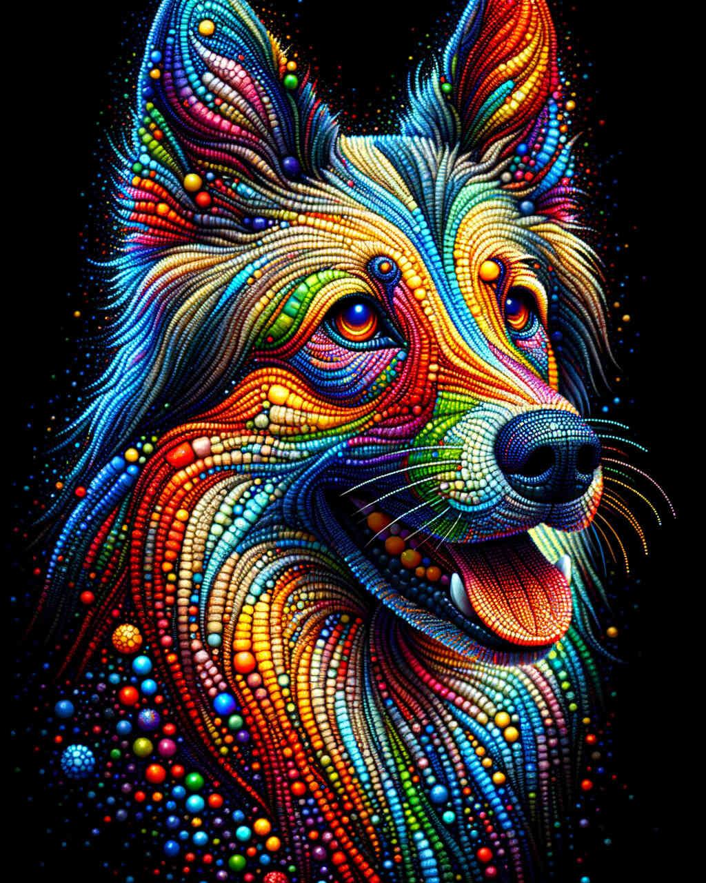 GRATIS Diamond Painting - Jagdhund - diamondspainting