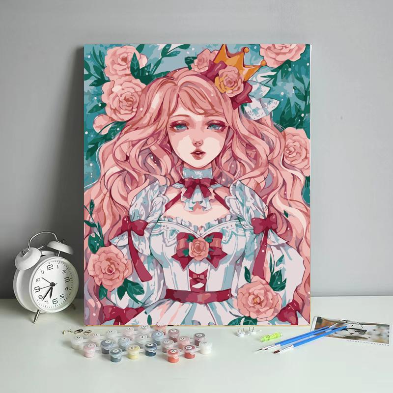 Malen nach Zahlen -Barocke Schönheit - Jetzt bei diamondspainting kaufen