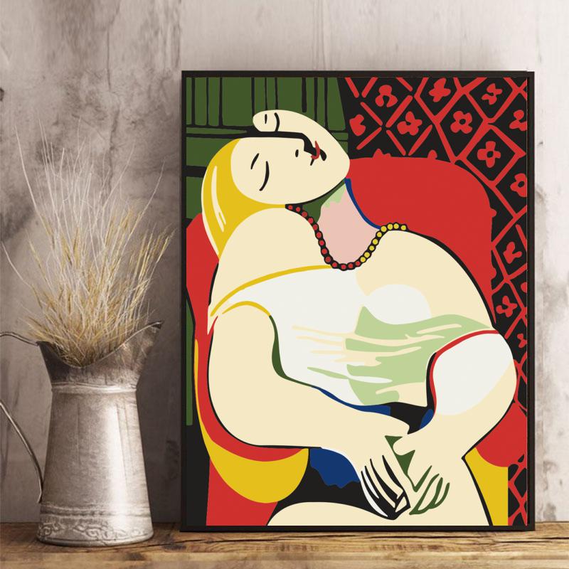 Malen nach Zahlen -Farbige Träume - Jetzt bei diamondspainting kaufen