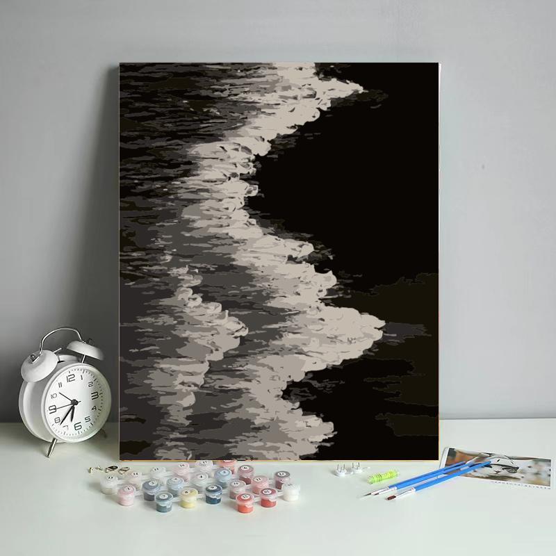 Malen nach Zahlen -Flüstern der Wellen - Jetzt bei diamondspainting kaufen