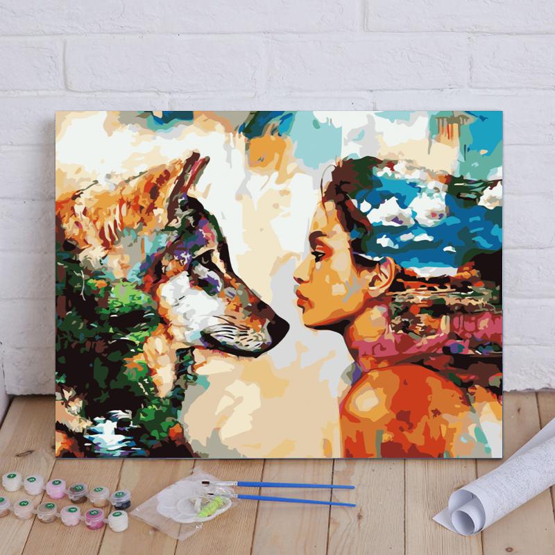 Malen nach Zahlen - Seelenverwandte - Jetzt bei diamondspainting kaufen