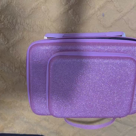 Gefrostet Aufbewahrungskoffer mit 30 Dosen + Zubehör - Jetzt bei diamondspainting kaufen