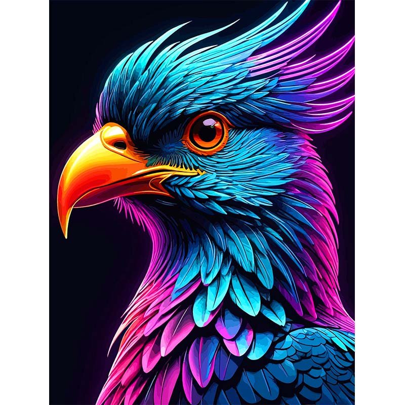 AB Diamond Painting-Colorful Flowers