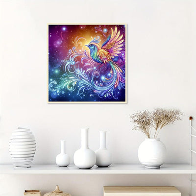 Rhinestone Landscape In Apple 