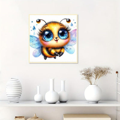 Rhinestone Landscape In Apple 