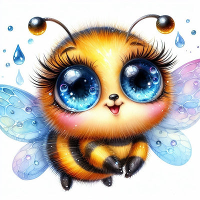 Strass- Fleißige Biene - Jetzt bei diamondspainting kaufen