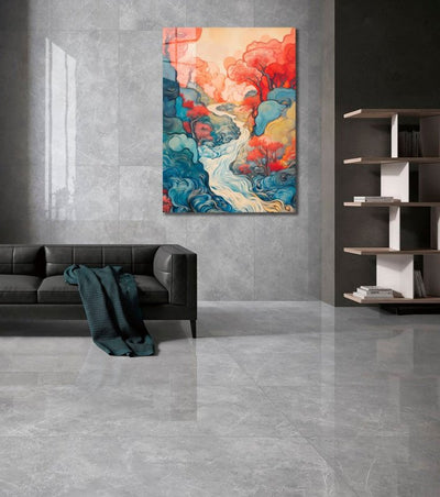 AB Diamond Painting-Colorful Flowers