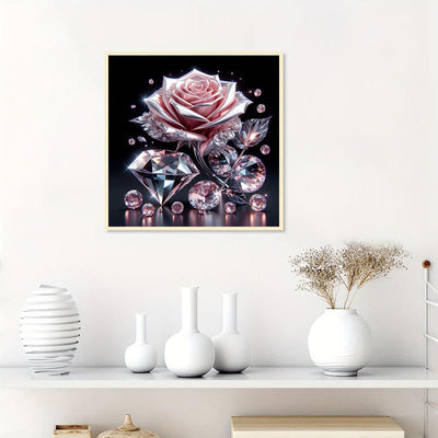 Rhinestone Landscape In Apple 