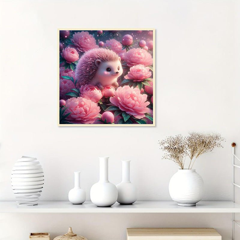 Rhinestone Landscape In Apple 