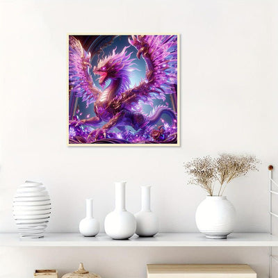 Rhinestone Landscape In Apple 